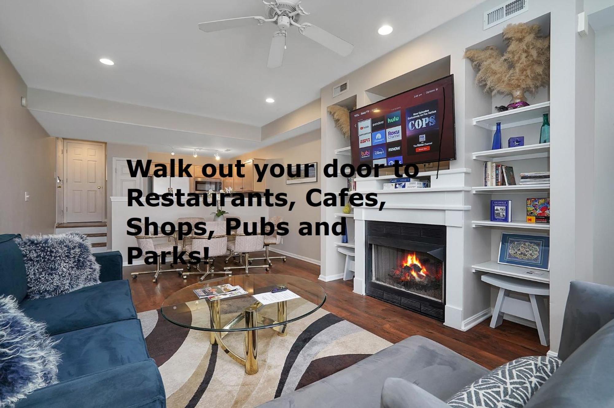 Lux Townhouse, Walk To All, Sleeps 6 Adults Louisville Esterno foto